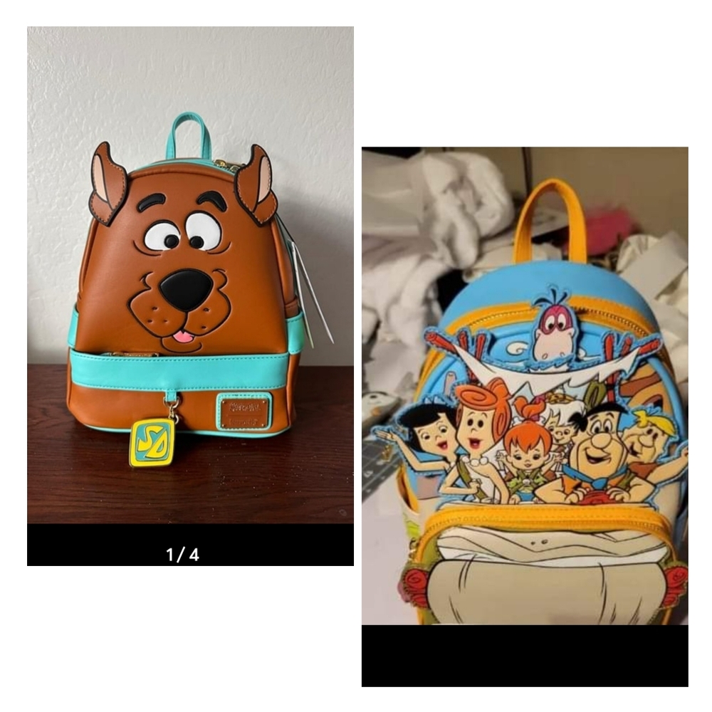 ISO Flintstones and Scooby doo loungefly